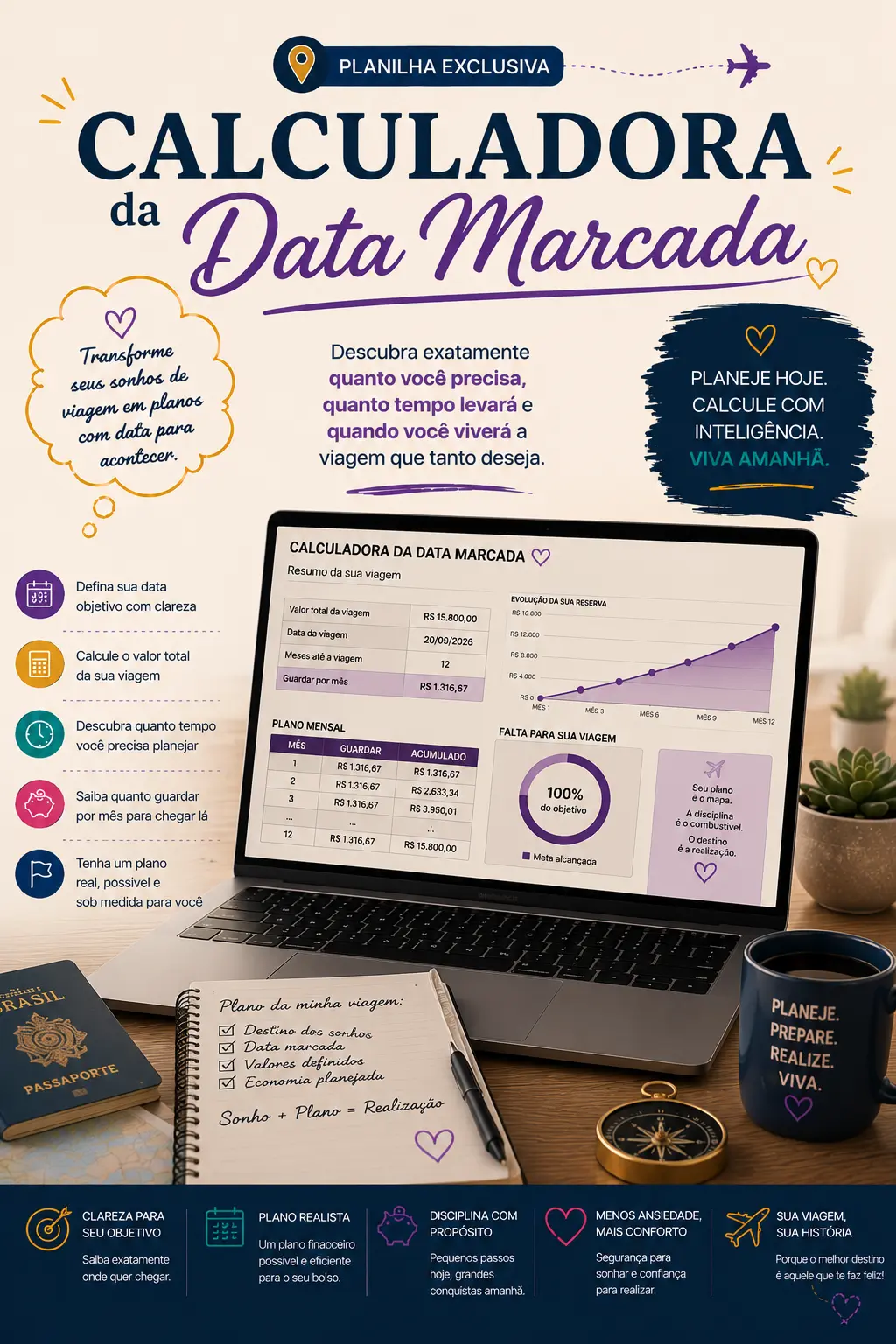 Calculadora da Data Marcada